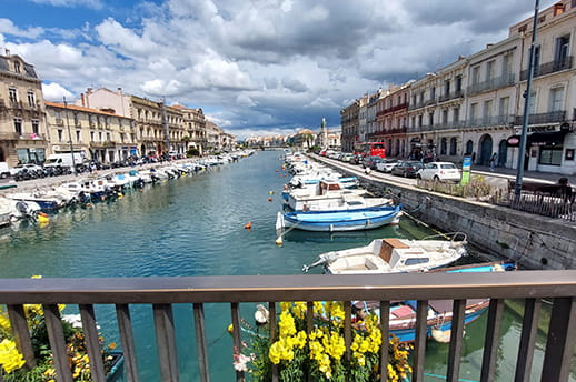 Canals in Sète